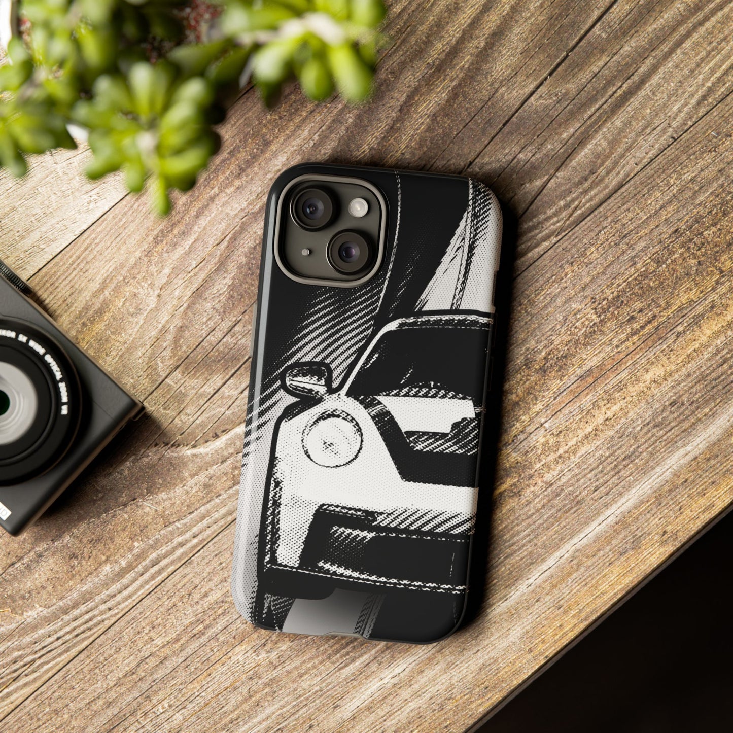 Stylised Phone Case (Vertical)- Porsche 911 GT3 RS Tough Case