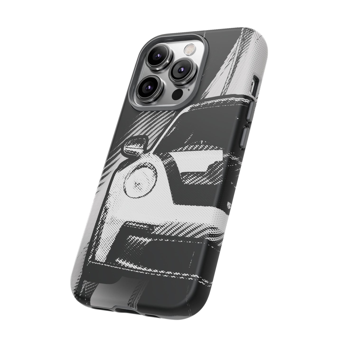 Stylised Phone Case (Vertical)- Porsche 911 GT3 RS Tough Case