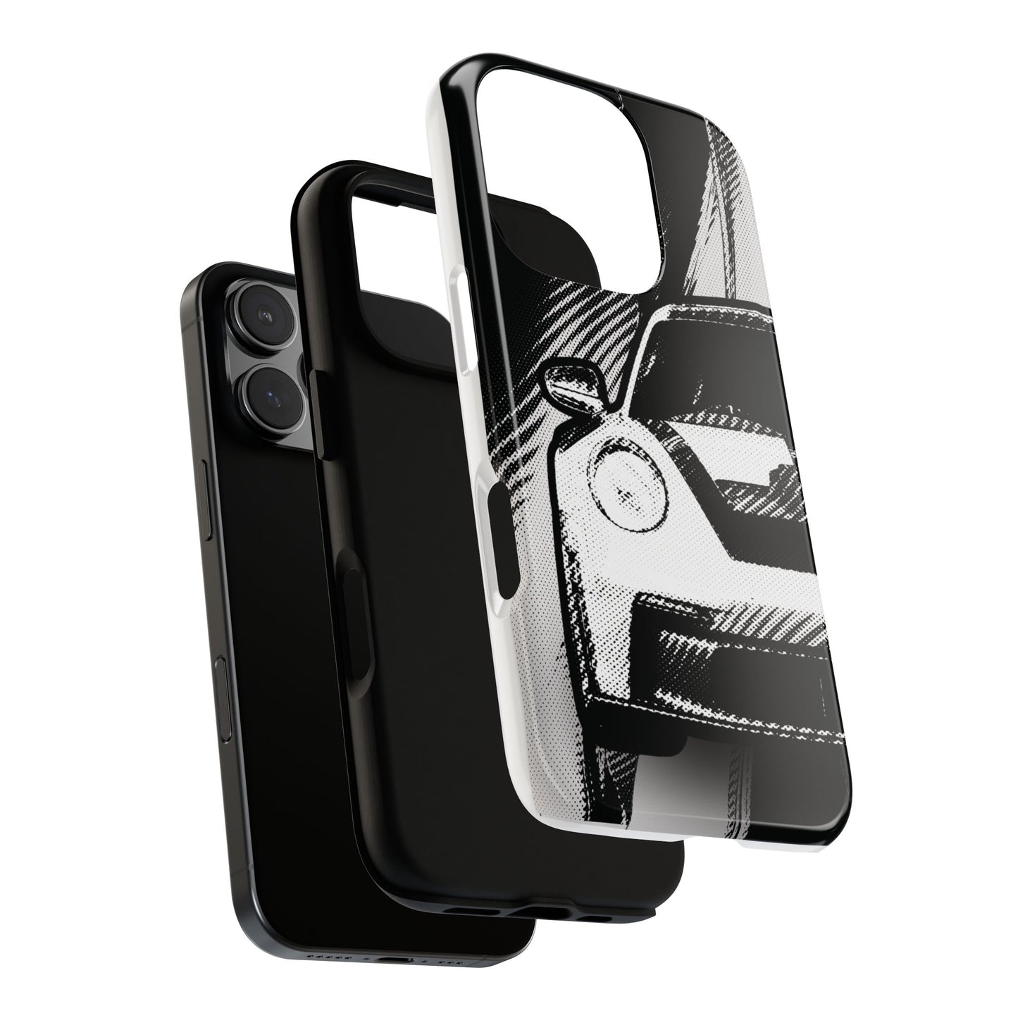 Stylised Phone Case (Vertical)- Porsche 911 GT3 RS Tough Case