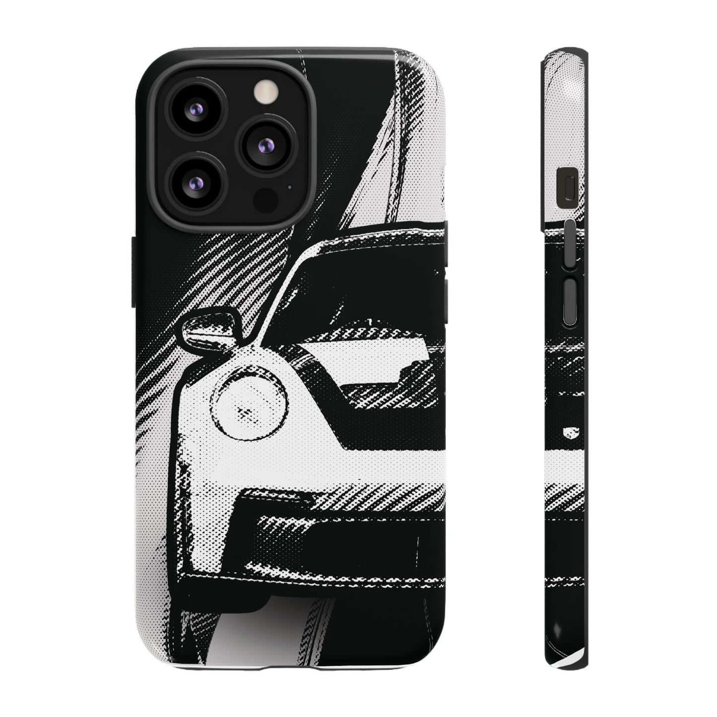 Stylised Phone Case (Vertical)- Porsche 911 GT3 RS Tough Case
