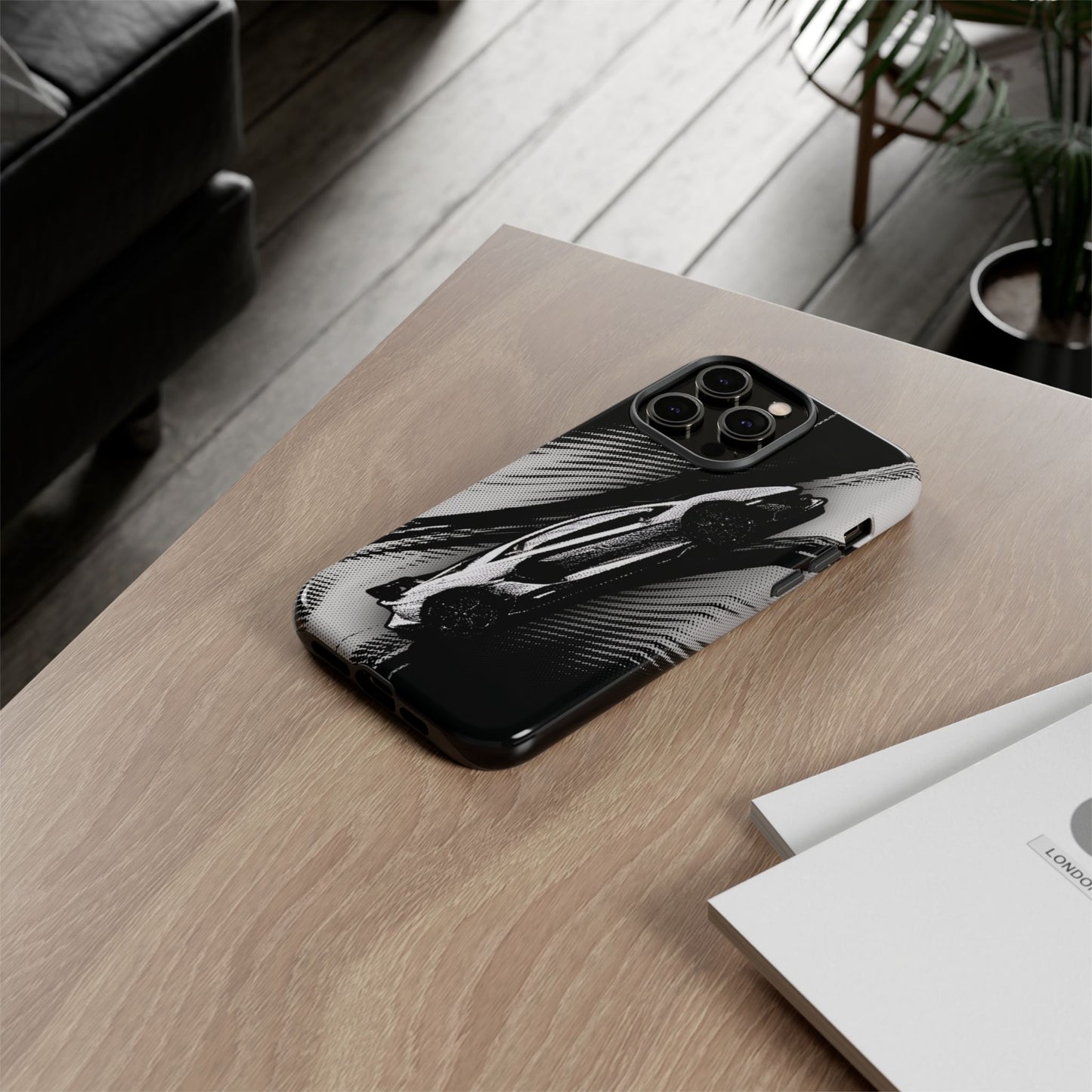 Stylised Phone Case - Lamborghini Aventador SVJ Tough Case