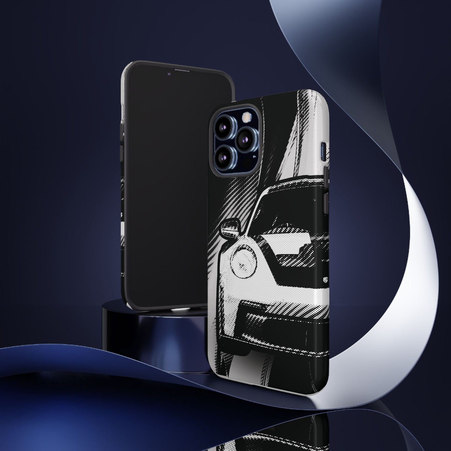 Stylised Phone Case (Vertical)- Porsche 911 GT3 RS Tough Case