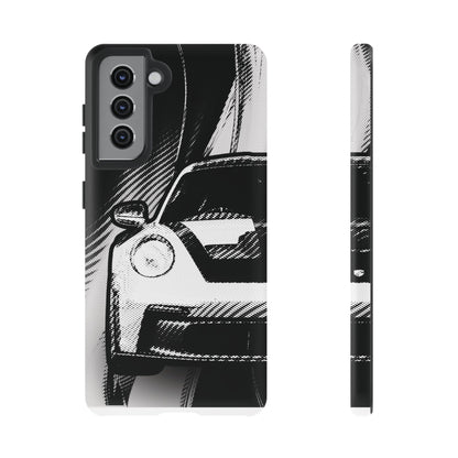 Stylised Phone Case (Vertical)- Porsche 911 GT3 RS Tough Case