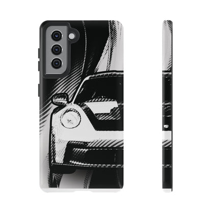 Stylised Phone Case (Vertical)- Porsche 911 GT3 RS Tough Case