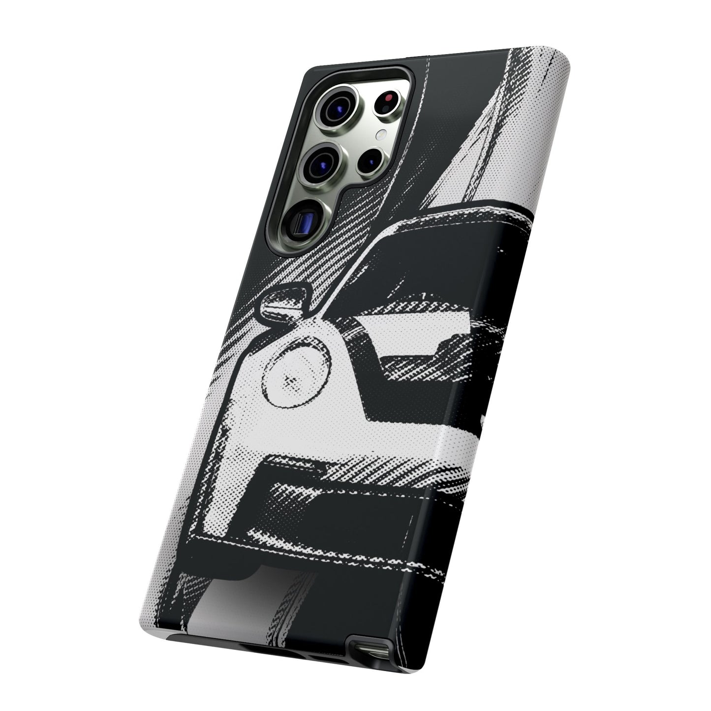 Stylised Phone Case (Vertical)- Porsche 911 GT3 RS Tough Case