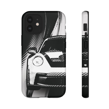 Stylised Phone Case (Vertical)- Porsche 911 GT3 RS Tough Case