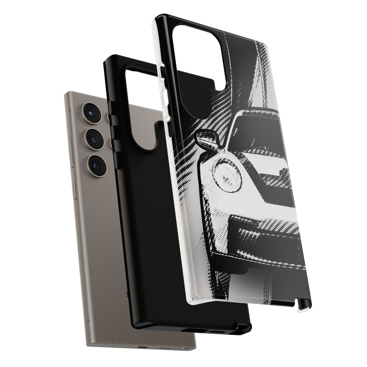 Stylised Phone Case (Vertical)- Porsche 911 GT3 RS Tough Case