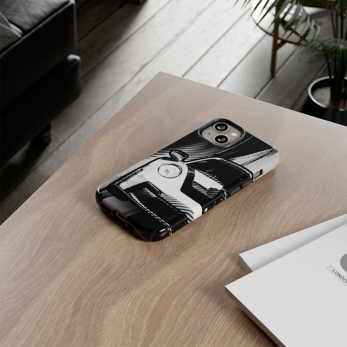 Stylised Phone Case (Vertical)- Porsche 911 GT3 RS Tough Case