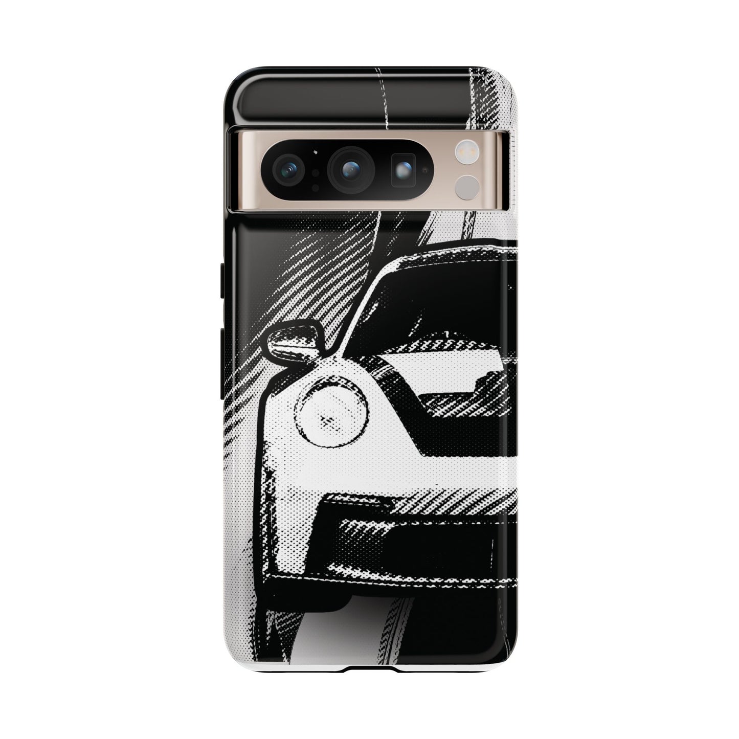 Stylised Phone Case (Vertical)- Porsche 911 GT3 RS Tough Case