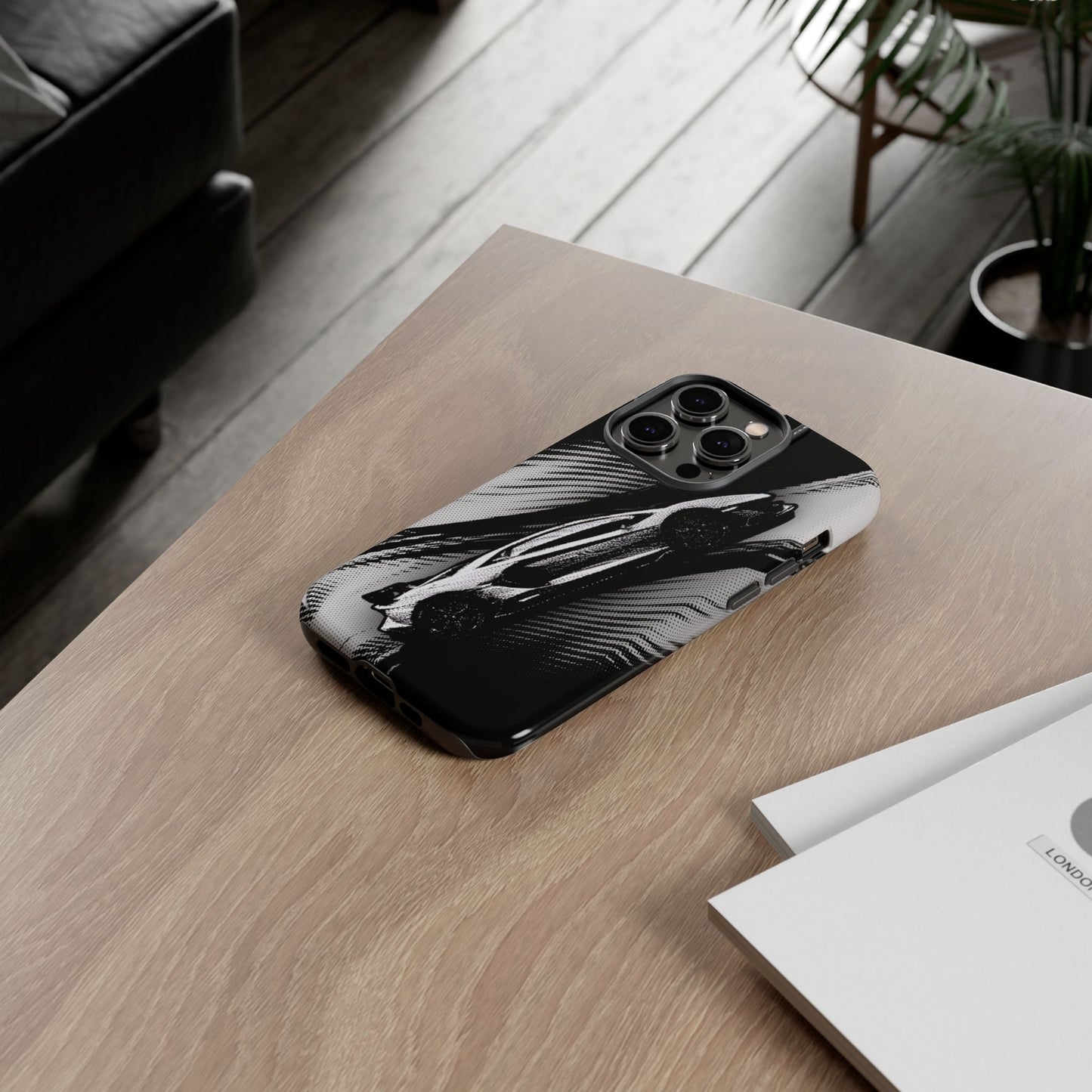 Stylised Phone Case - Lamborghini Aventador SVJ Tough Case