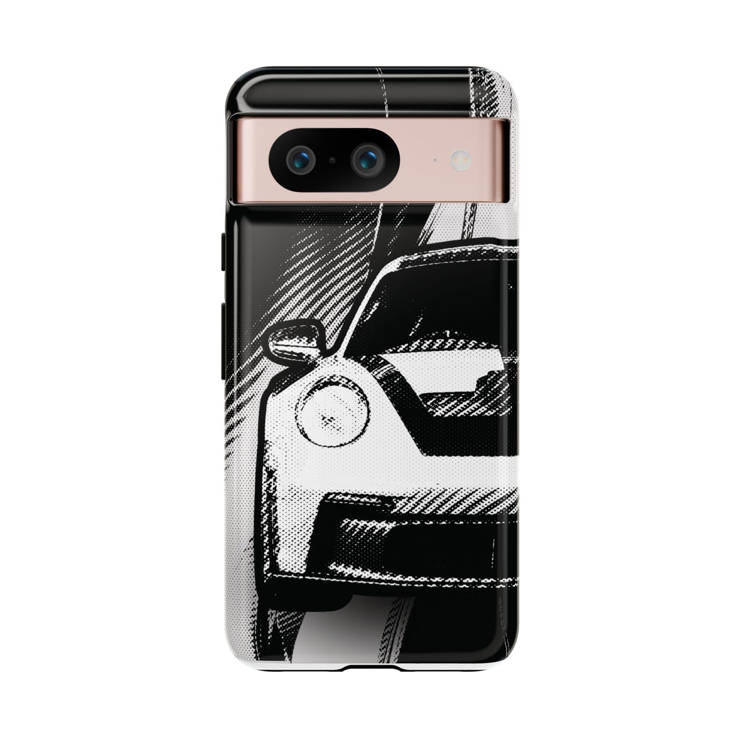 Stylised Phone Case (Vertical)- Porsche 911 GT3 RS Tough Case