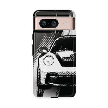 Stylised Phone Case (Vertical)- Porsche 911 GT3 RS Tough Case