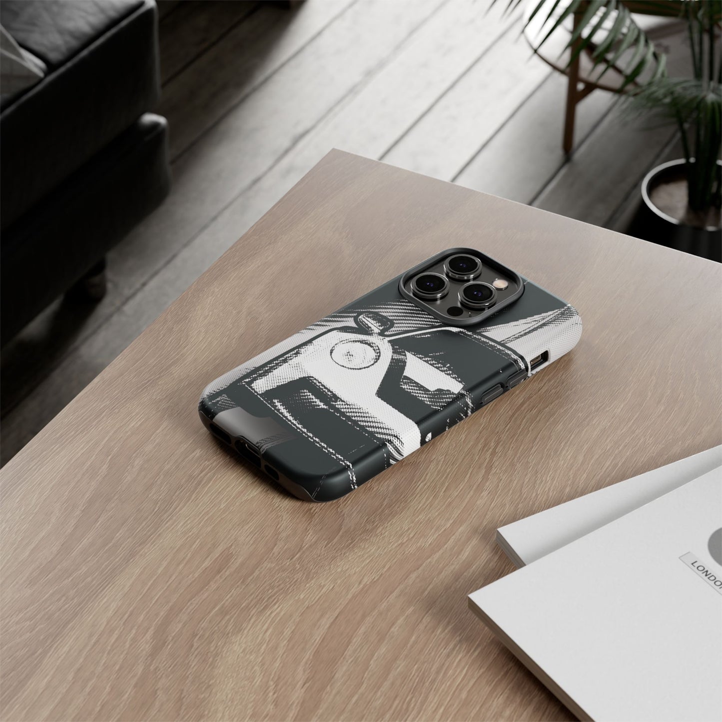 Stylised Phone Case (Vertical)- Porsche 911 GT3 RS Tough Case