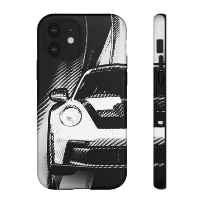 Stylised Phone Case (Vertical)- Porsche 911 GT3 RS Tough Case