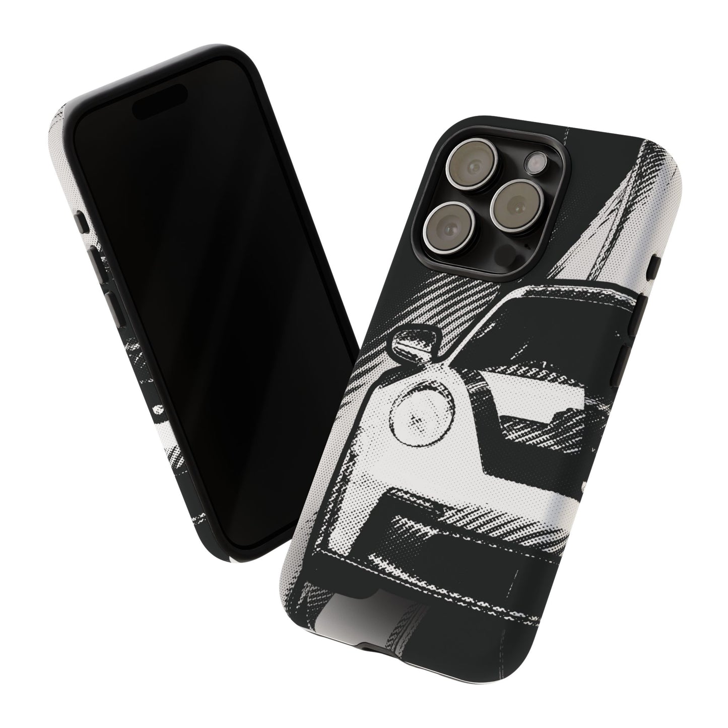 Stylised Phone Case (Vertical)- Porsche 911 GT3 RS Tough Case