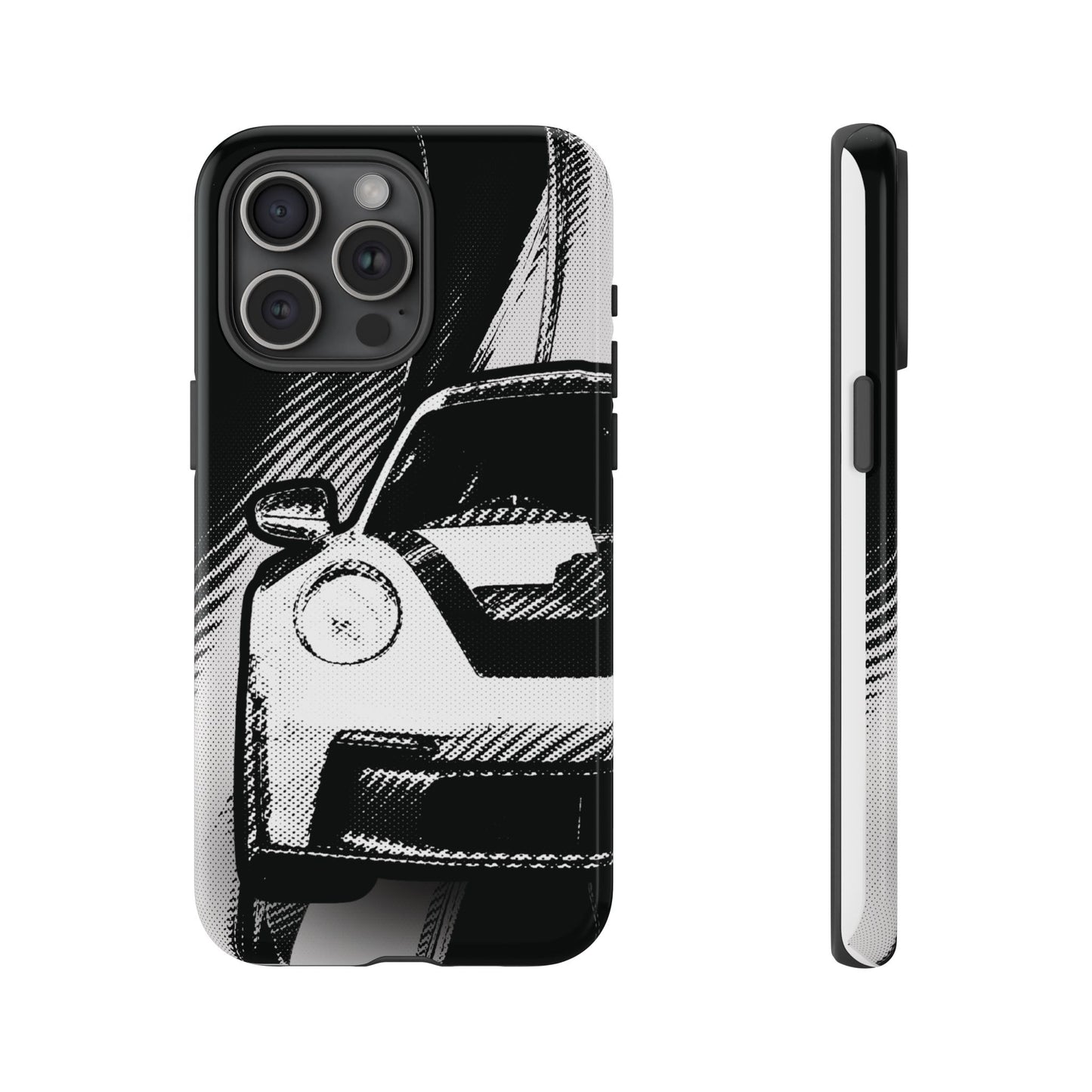 Stylised Phone Case (Vertical)- Porsche 911 GT3 RS Tough Case