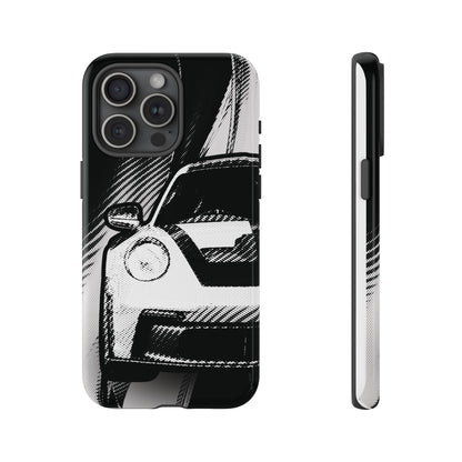 Stylised Phone Case (Vertical)- Porsche 911 GT3 RS Tough Case