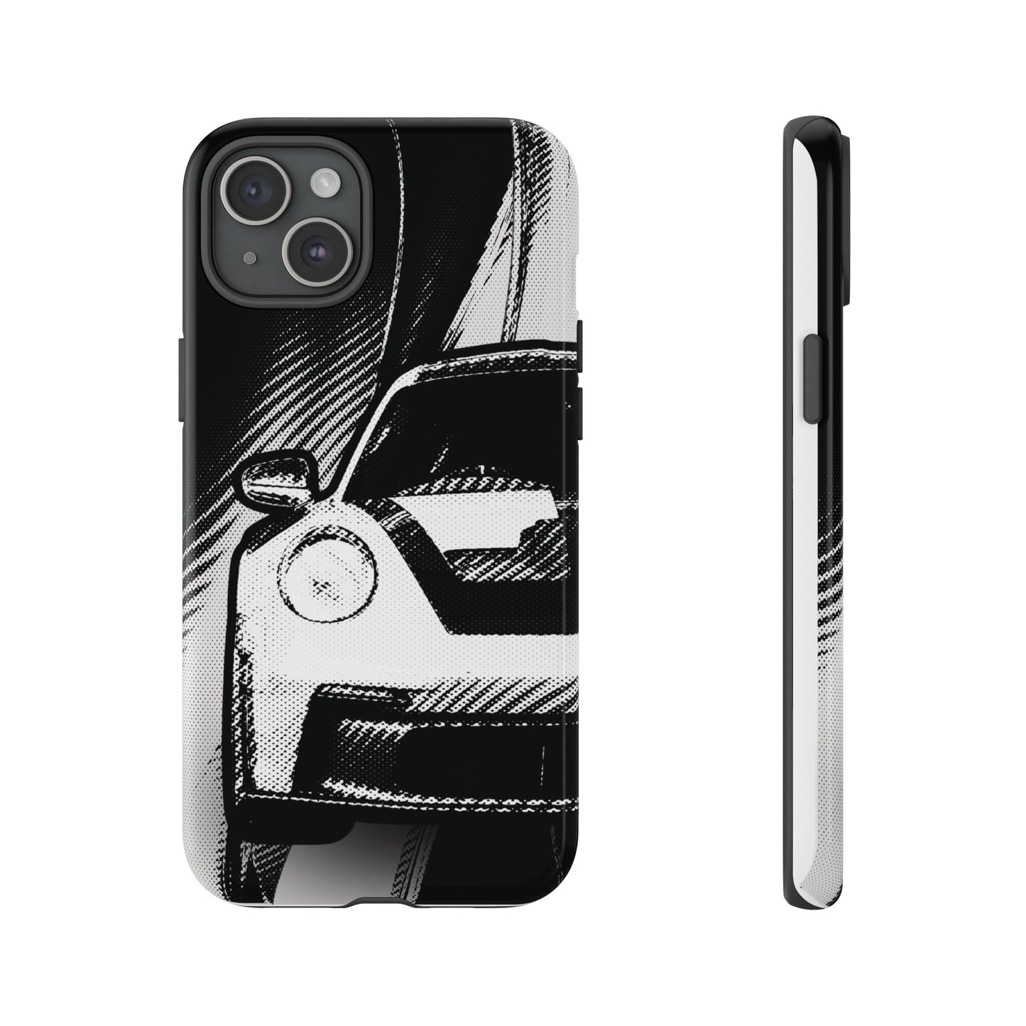 Stylised Phone Case (Vertical)- Porsche 911 GT3 RS Tough Case