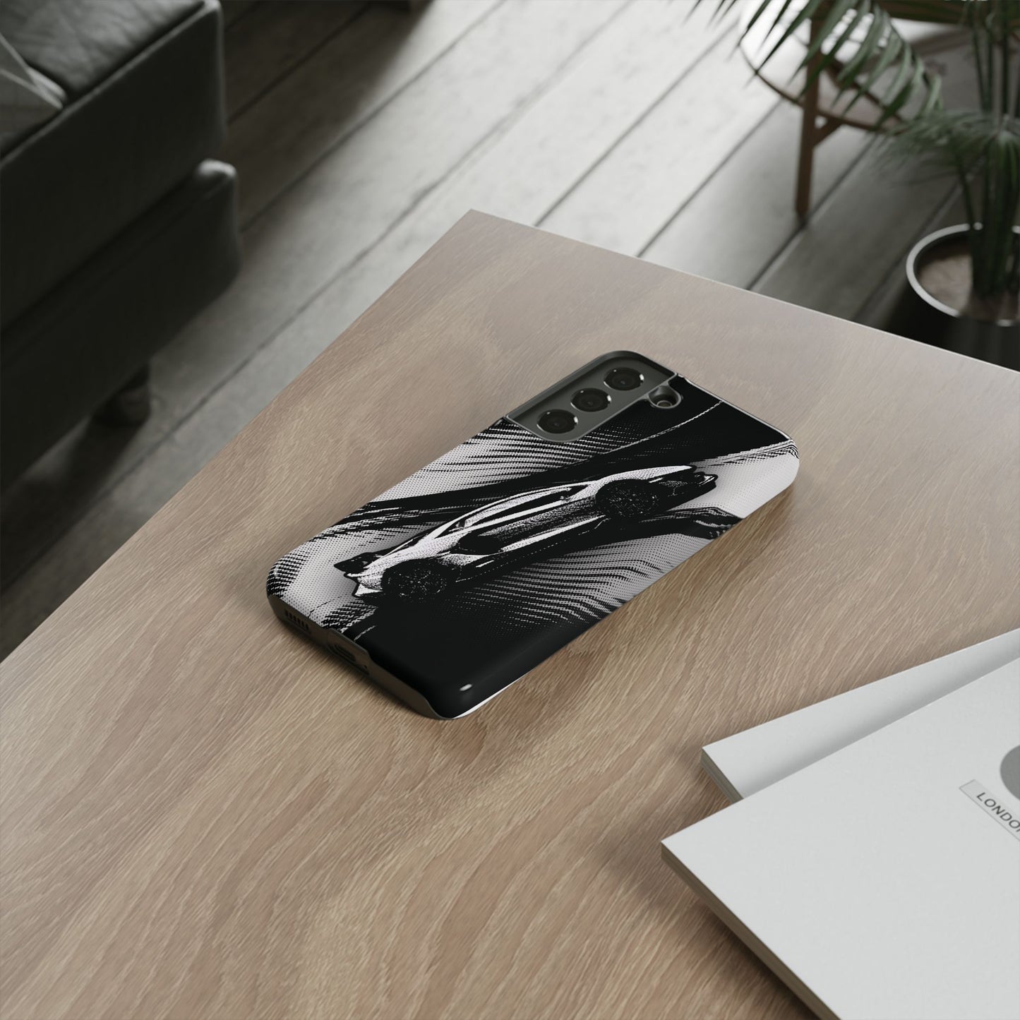 Stylised Phone Case - Lamborghini Aventador SVJ Tough Case