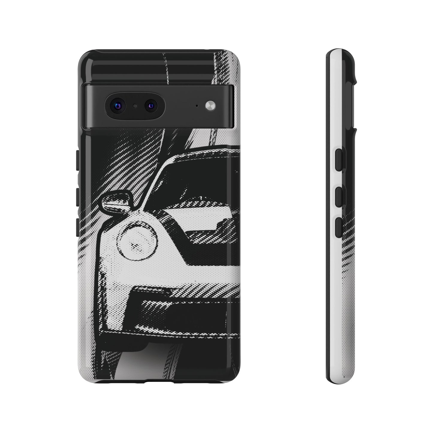 Stylised Phone Case (Vertical)- Porsche 911 GT3 RS Tough Case