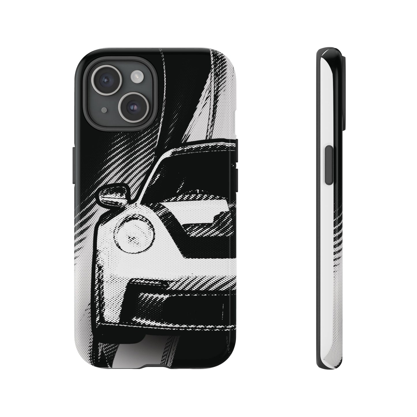 Stylised Phone Case (Vertical)- Porsche 911 GT3 RS Tough Case