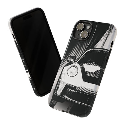 Stylised Phone Case (Vertical)- Porsche 911 GT3 RS Tough Case