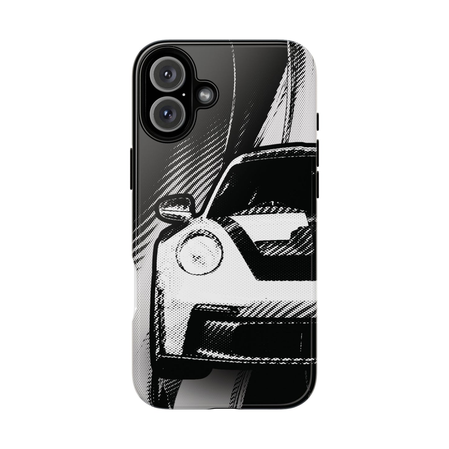Stylised Phone Case (Vertical)- Porsche 911 GT3 RS Tough Case