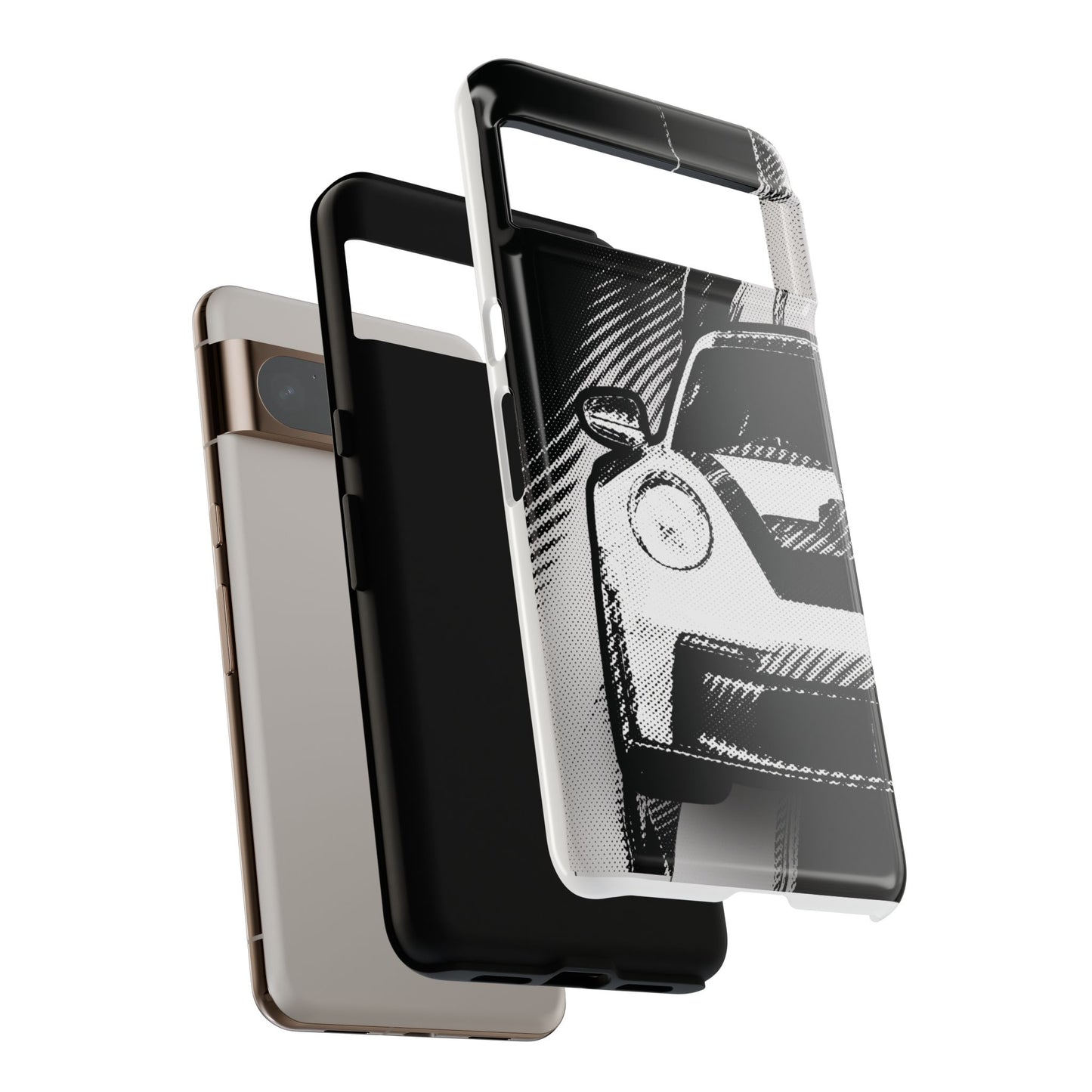 Stylised Phone Case (Vertical)- Porsche 911 GT3 RS Tough Case