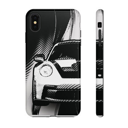 Stylised Phone Case (Vertical)- Porsche 911 GT3 RS Tough Case