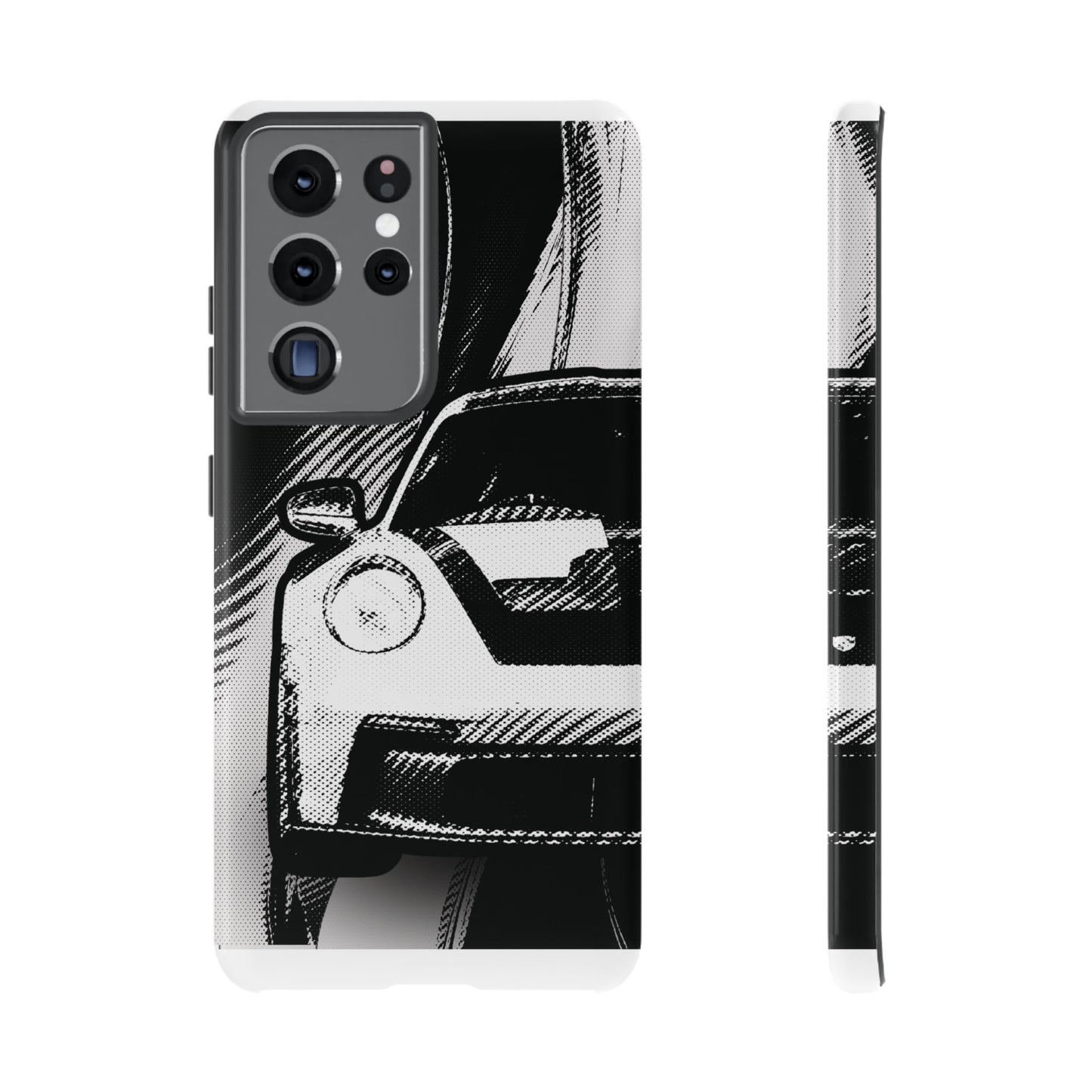 Stylised Phone Case (Vertical)- Porsche 911 GT3 RS Tough Case