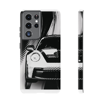 Stylised Phone Case (Vertical)- Porsche 911 GT3 RS Tough Case