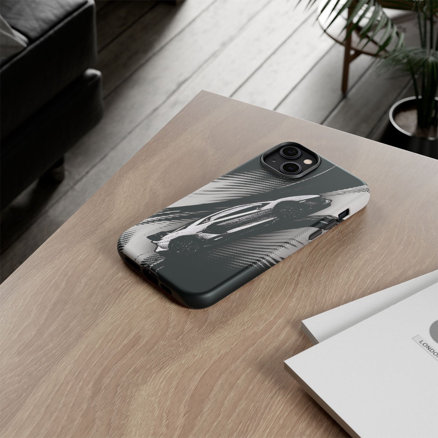 Stylised Phone Case - Lamborghini Aventador SVJ Tough Case