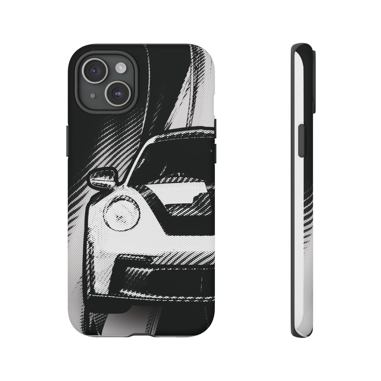 Stylised Phone Case (Vertical)- Porsche 911 GT3 RS Tough Case