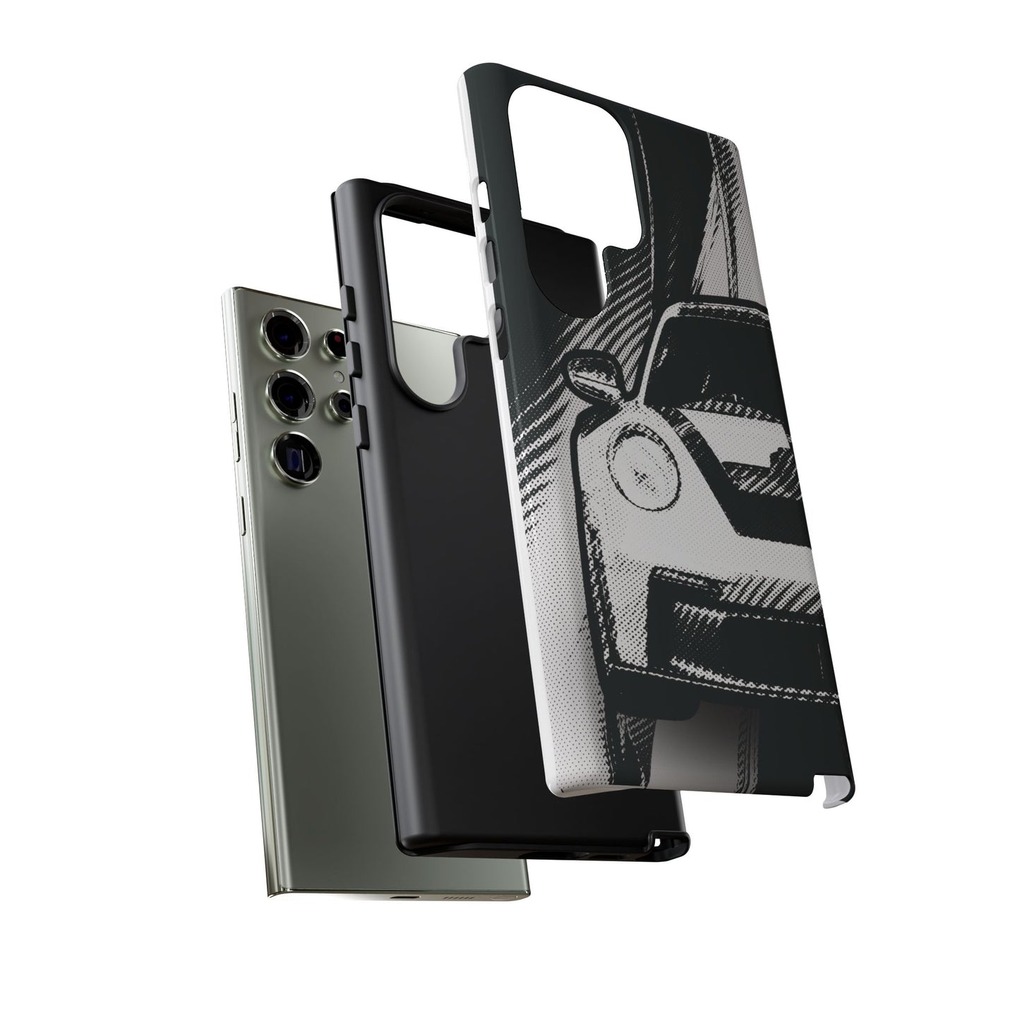 Stylised Phone Case (Vertical)- Porsche 911 GT3 RS Tough Case