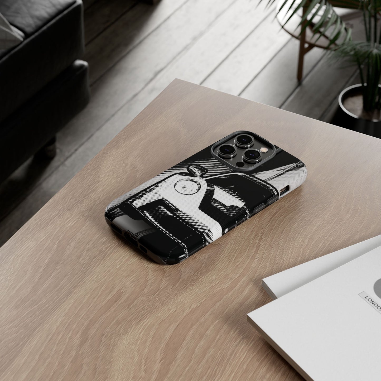 Stylised Phone Case (Vertical)- Porsche 911 GT3 RS Tough Case
