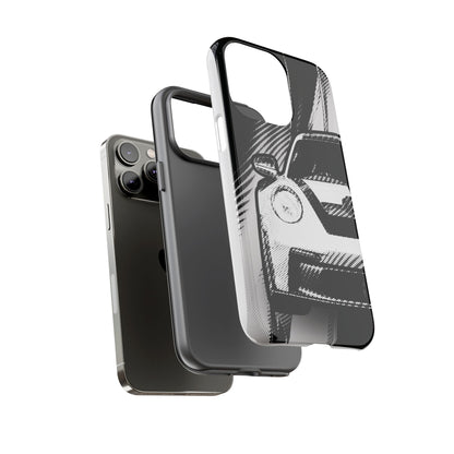 Stylised Phone Case (Vertical)- Porsche 911 GT3 RS Tough Case