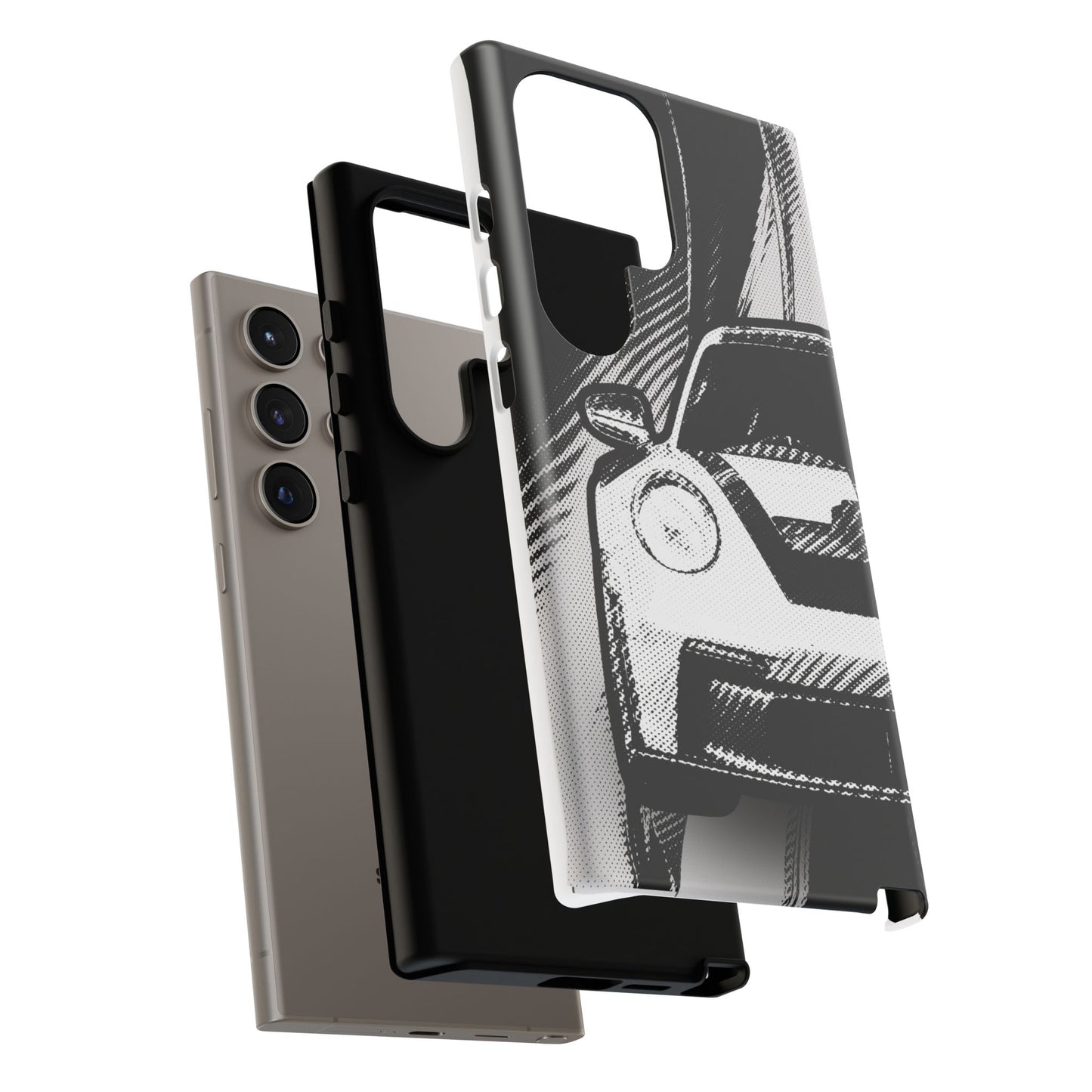 Stylised Phone Case (Vertical)- Porsche 911 GT3 RS Tough Case