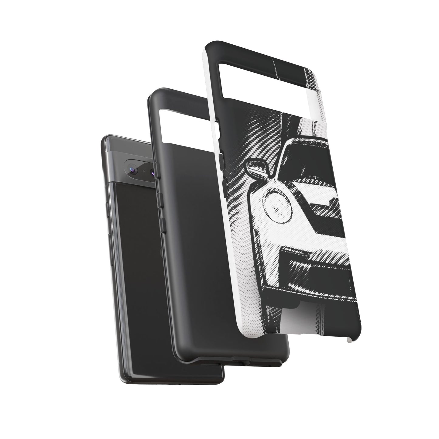Stylised Phone Case (Vertical)- Porsche 911 GT3 RS Tough Case