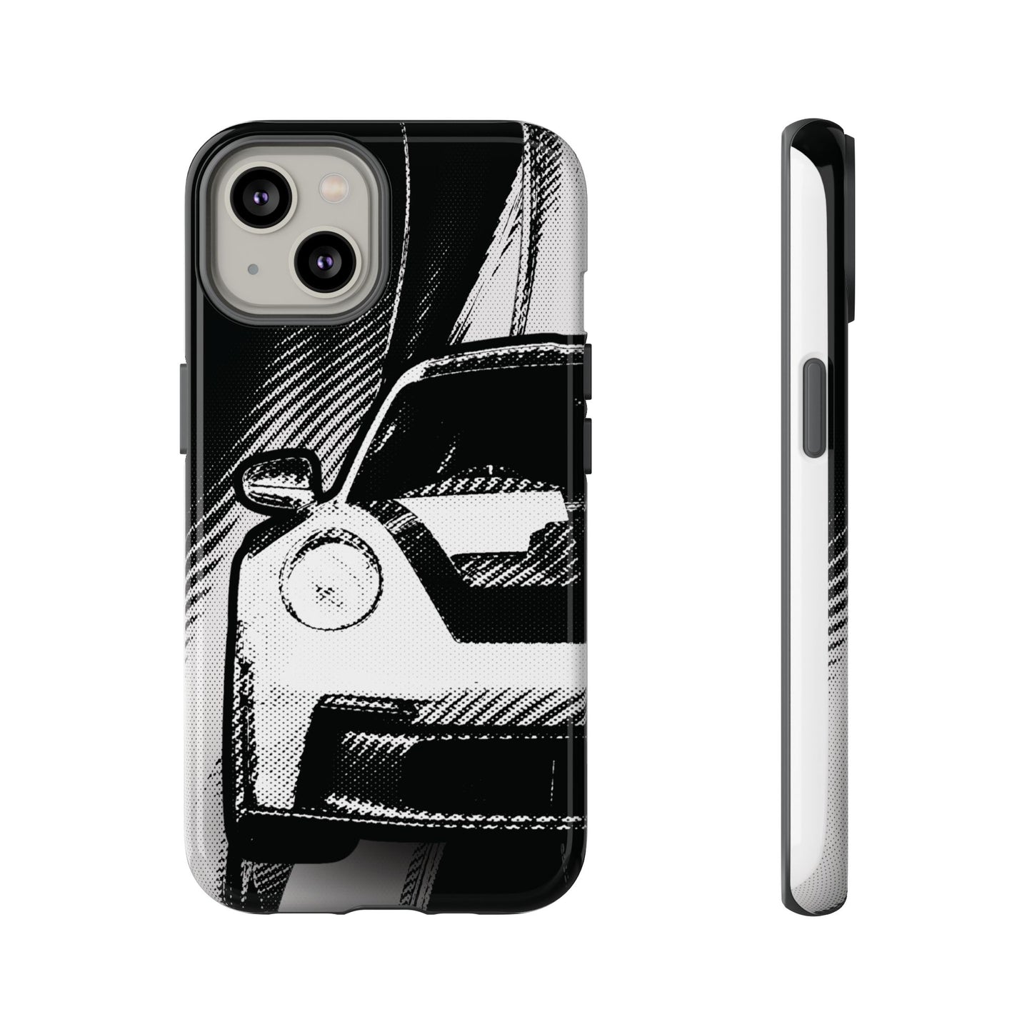 Stylised Phone Case (Vertical)- Porsche 911 GT3 RS Tough Case