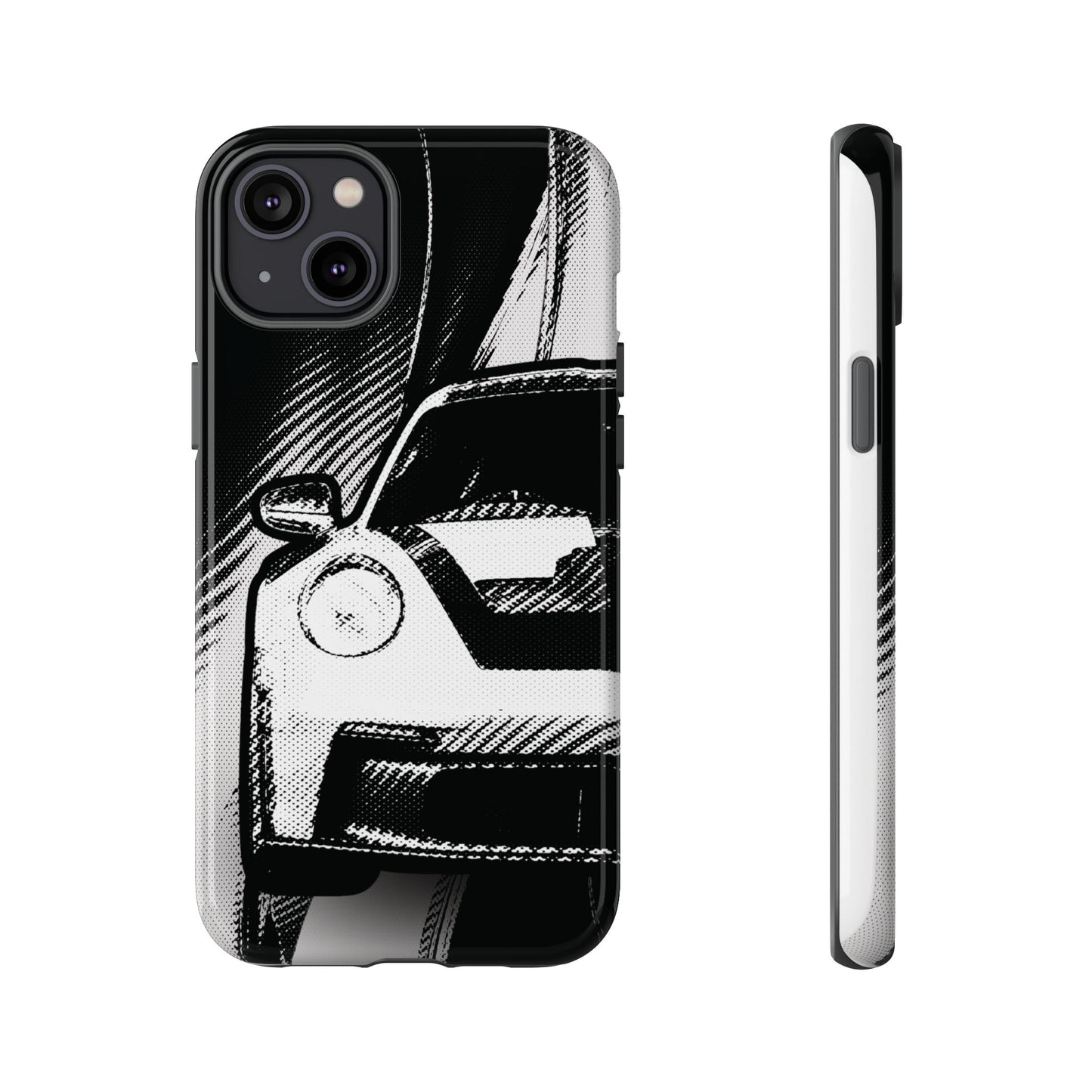 Stylised Phone Case (Vertical)- Porsche 911 GT3 RS Tough Case