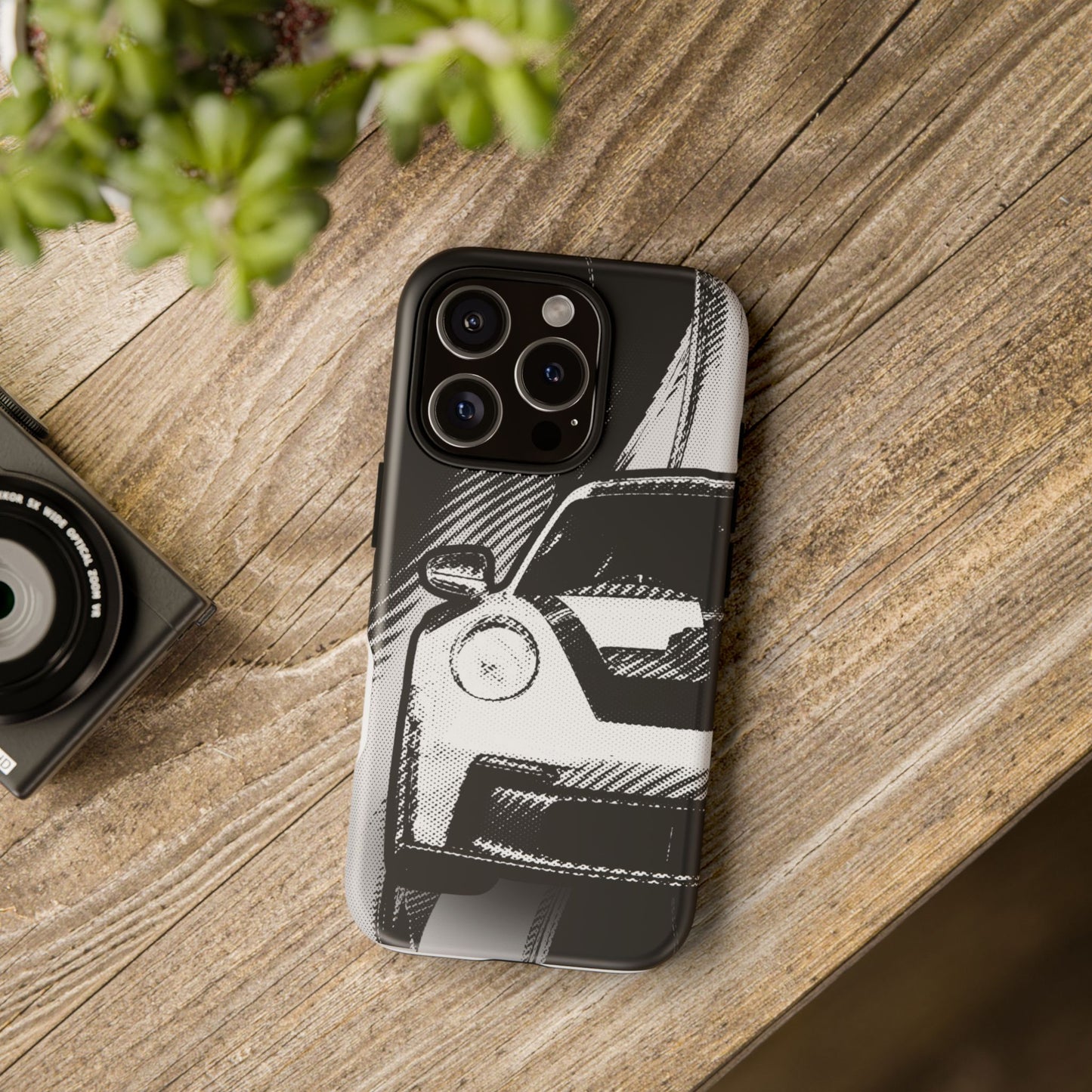 Stylised Phone Case (Vertical)- Porsche 911 GT3 RS Tough Case