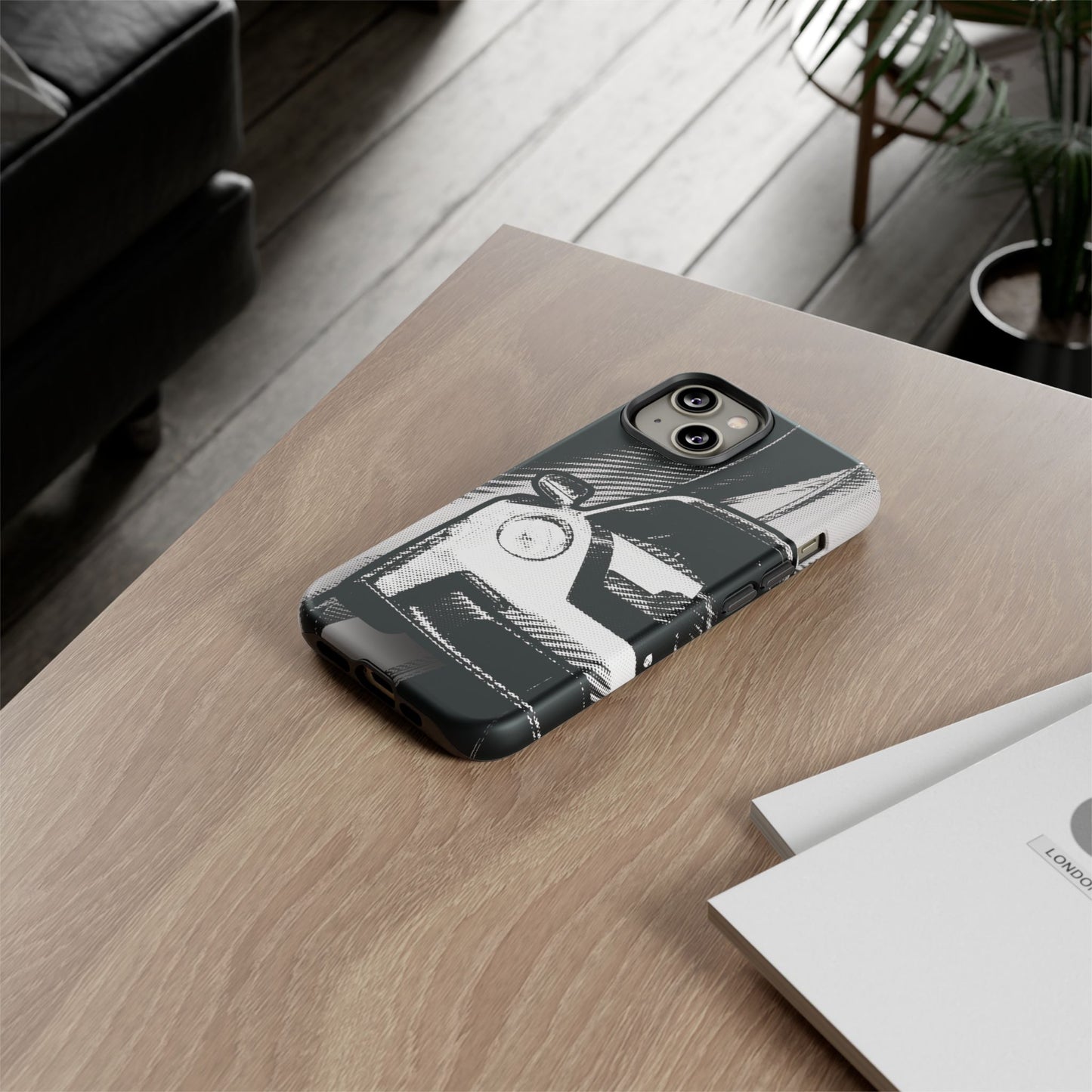 Stylised Phone Case (Vertical)- Porsche 911 GT3 RS Tough Case