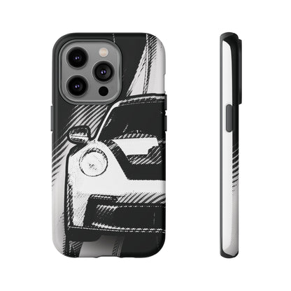 Stylised Phone Case (Vertical)- Porsche 911 GT3 RS Tough Case