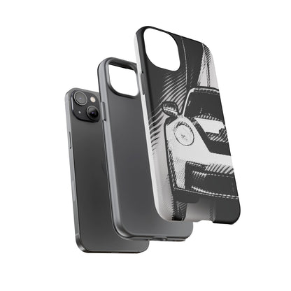 Stylised Phone Case (Vertical)- Porsche 911 GT3 RS Tough Case