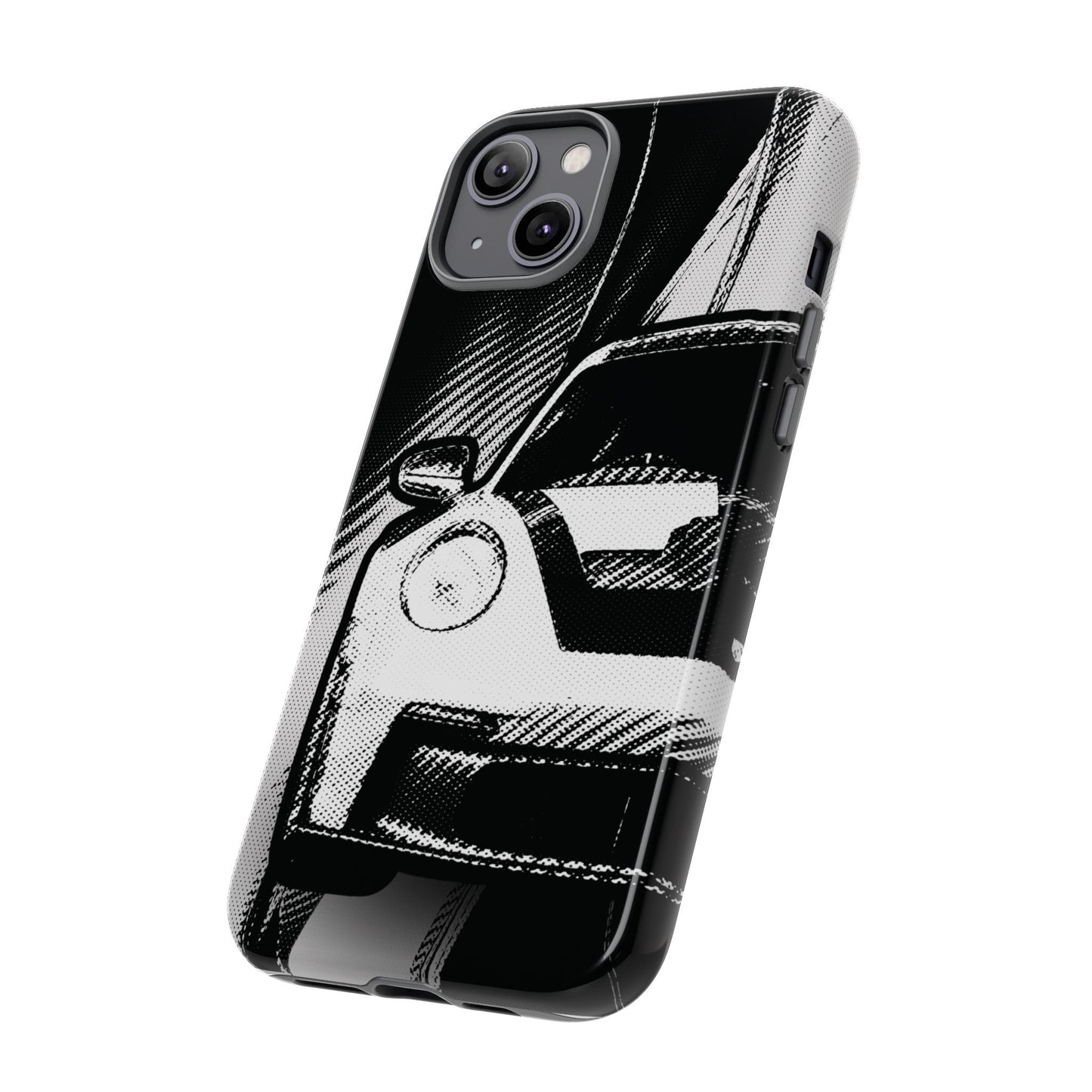 Stylised Phone Case (Vertical)- Porsche 911 GT3 RS Tough Case