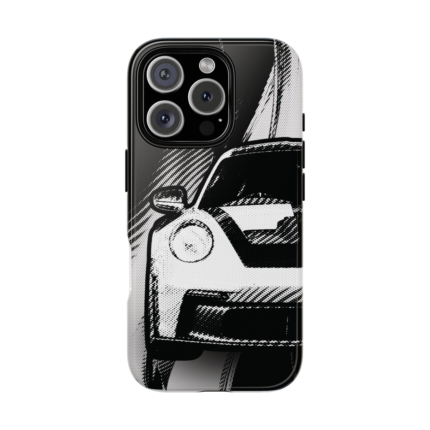 Stylised Phone Case (Vertical)- Porsche 911 GT3 RS Tough Case