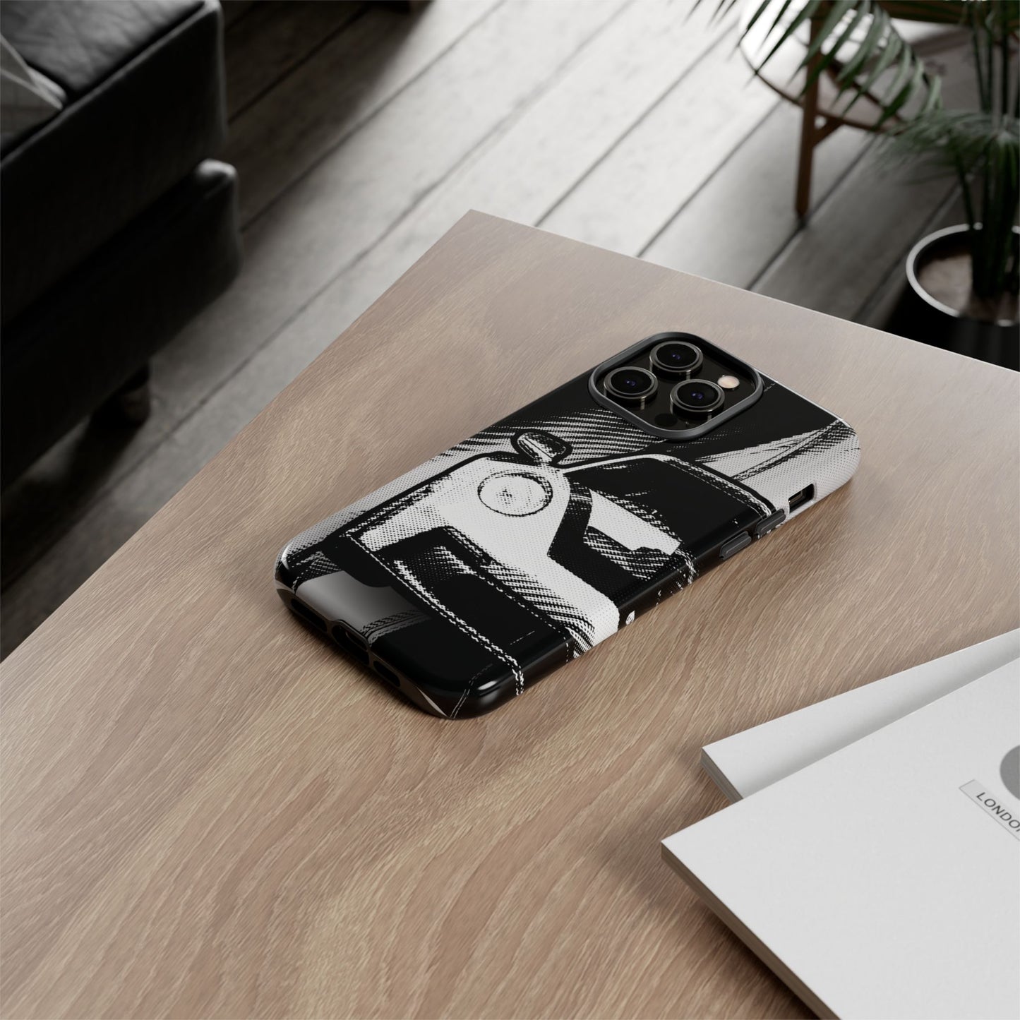 Stylised Phone Case (Vertical)- Porsche 911 GT3 RS Tough Case