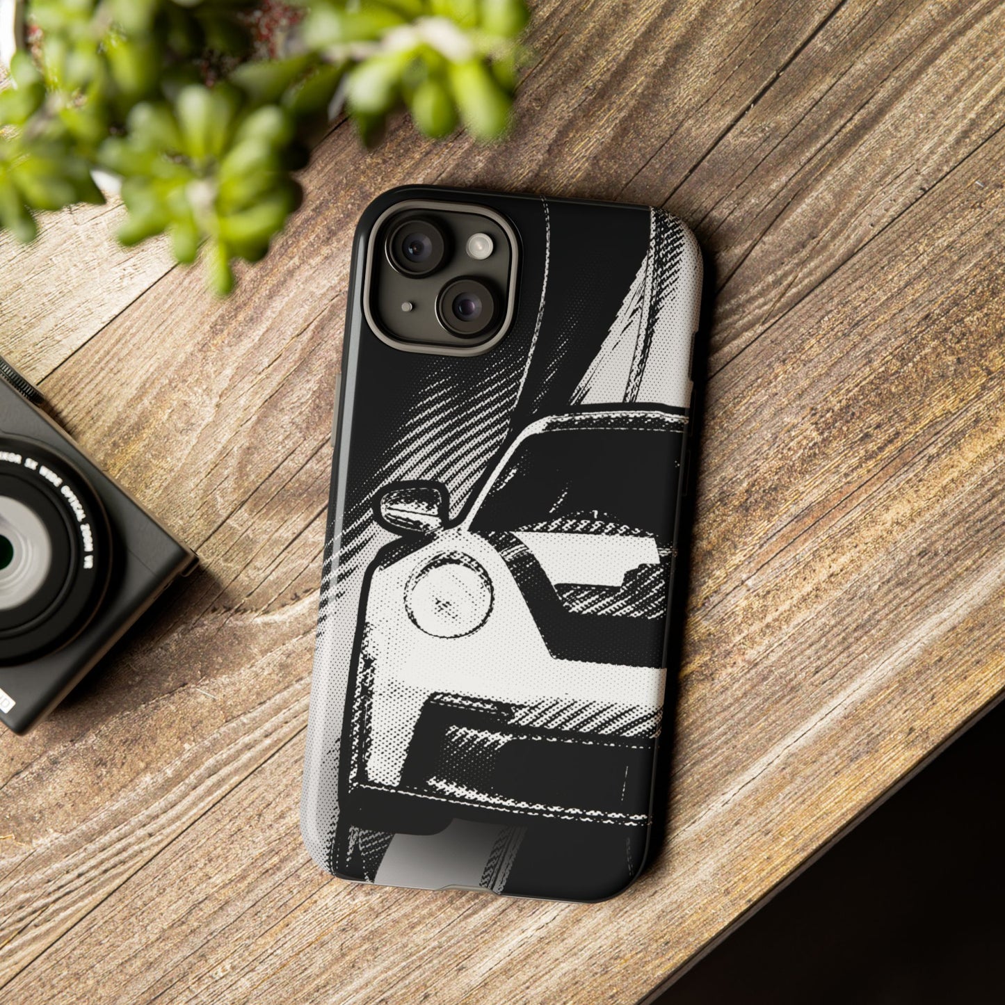 Stylised Phone Case (Vertical)- Porsche 911 GT3 RS Tough Case