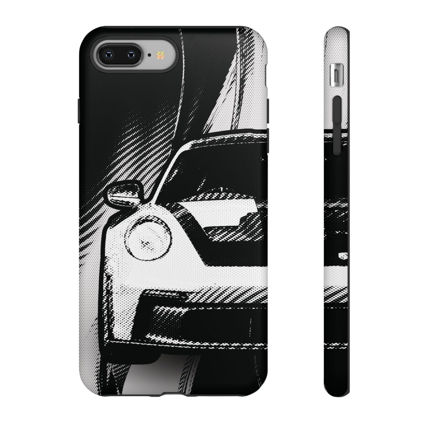 Stylised Phone Case (Vertical)- Porsche 911 GT3 RS Tough Case