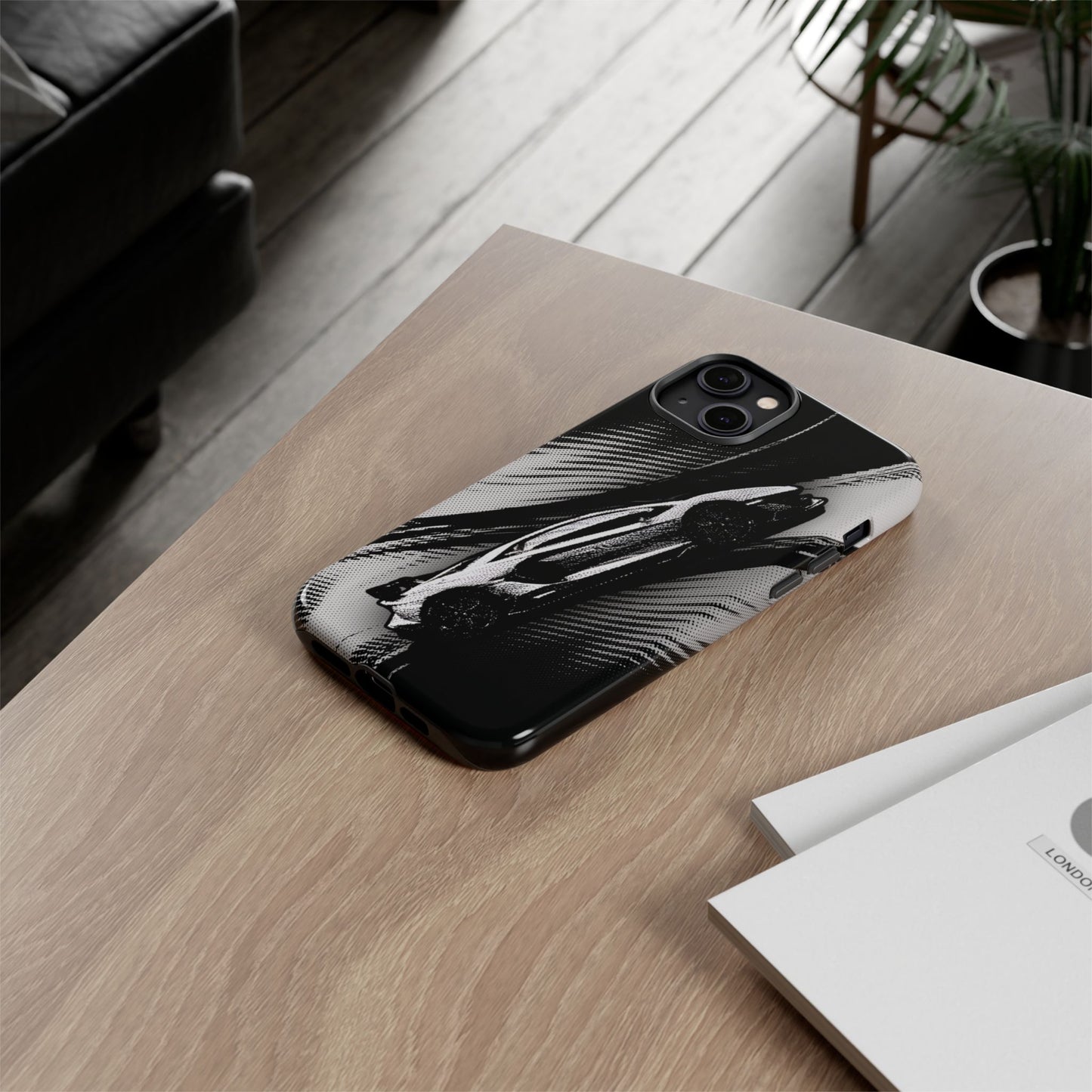 Stylised Phone Case - Lamborghini Aventador SVJ Tough Case